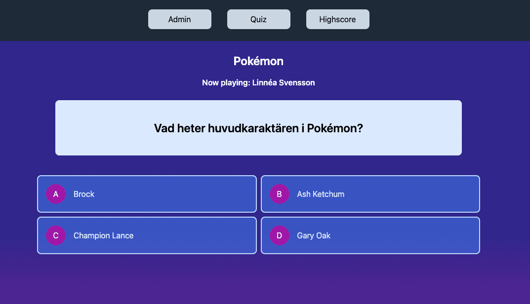 quiz game